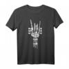 Rock & Roll Skeleton Gitarren Musik Liebhaber T-Shirt - Perfektes Geschenk für Gitarristen und Musikfans