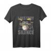 Schlagzeuger Trommler Drummer Musik T-Shirt - Perfekte Geschenkidee für Musiker, Drummer und Musikliebhaber zu Weihnachten, Halloween & Geburtstag