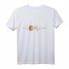 Geschenk für Gitarrenspieler Herzschlag Gitarre Langarmshirt – Perfektes Geschenk für Musiker, Musikliebhaber & Gitarristen zu Weihnachten & Geburtstag