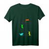 Lustiges buntes Katzen Musiknote T-Shirt für Musiker, Lehrer & Tierliebhaber - Perfektes Geschenk zu Weihnachten & Geburtstag