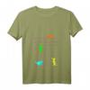 Lustiges buntes Katzen Musiknote T-Shirt für Musiker, Lehrer & Tierliebhaber - Perfektes Geschenk zu Weihnachten & Geburtstag