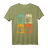 Schlagzeug T-Shirt - Retro Drummer Geschenk für Musiker, Musikliebhaber & Schlagzeuger zu Weihnachten, Ostern & Geburtstag
