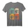 Schlagzeug T-Shirt - Retro Drummer Geschenk für Musiker, Musikliebhaber & Schlagzeuger zu Weihnachten, Ostern & Geburtstag