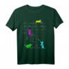Niedliches Katzen spielen mit Musiknoten Vintage T-Shirt – Lustiges Geschenk für Musiker, Lehrer & Tierliebhaber zu Weihnachten & Geburtstag