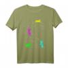 Niedliches Katzen spielen mit Musiknoten Vintage T-Shirt – Lustiges Geschenk für Musiker, Lehrer & Tierliebhaber zu Weihnachten & Geburtstag