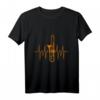 Posaunenspieler Herzschlag T-Shirt – Perfektes Geschenk für Bläser, Jazz Musiker, Musiklehrer und Musikliebhaber zu Weihnachten & Geburtstag