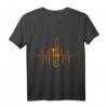 Posaunenspieler Herzschlag T-Shirt – Perfektes Geschenk für Bläser, Jazz Musiker, Musiklehrer und Musikliebhaber zu Weihnachten & Geburtstag