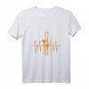 Posaunenspieler Herzschlag T-Shirt – Perfektes Geschenk für Bläser, Jazz Musiker, Musiklehrer und Musikliebhaber zu Weihnachten & Geburtstag