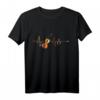 Herzschlag Violine T-Shirt - Perfektes Geschenk für Violinisten, Musiker & Musikliebhaber zu Weihnachten oder Geburtstag