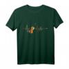 Herzschlag Violine T-Shirt - Perfektes Geschenk für Violinisten, Musiker & Musikliebhaber zu Weihnachten oder Geburtstag