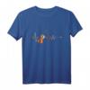 Herzschlag Violine T-Shirt - Perfektes Geschenk für Violinisten, Musiker & Musikliebhaber zu Weihnachten oder Geburtstag