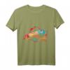 Schönes Harmonika Mundharmonika Geschenk T Shirt - Buntes Künstlerisches Musikinstrumente Design für Musiker, Straßenkünstler & Musikliebhaber
