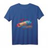 Schönes Harmonika Mundharmonika Geschenk T Shirt - Buntes Künstlerisches Musikinstrumente Design für Musiker, Straßenkünstler & Musikliebhaber