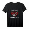 Ich Liebe Spielen Akustik Uke Musikinstrument Gitarrist Langarmshirt - Perfektes Geschenk für Musiker, Familie & Freunde zu Weihnachten, Geburtstag & besonderen Anlässen