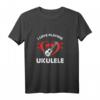 Ich Liebe Spielen Akustik Uke Musikinstrument Gitarrist Langarmshirt - Perfektes Geschenk für Musiker, Familie & Freunde zu Weihnachten, Geburtstag & besonderen Anlässen