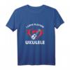Ich Liebe Spielen Akustik Uke Musikinstrument Gitarrist Langarmshirt - Perfektes Geschenk für Musiker, Familie & Freunde zu Weihnachten, Geburtstag & besonderen Anlässen