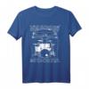 Schlagzeuger T-Shirt für Musiker - Originelles Drum Geschenk für Männer und Frauen, Perfekt für Weihnachten, Geburtstag & Halloween
