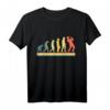 Saxophonspieler Geschenk Evolution Saxophon T-Shirt - Perfekt für Musiker, Jazzliebhaber und Saxophonisten zu Weihnachten & Geburtstag