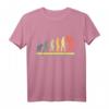 Saxophonspieler Geschenk Evolution Saxophon T-Shirt - Perfekt für Musiker, Jazzliebhaber und Saxophonisten zu Weihnachten & Geburtstag