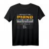 Geschenkidee für Pianisten & Musiker – Klavier T-Shirt für Musikliebhaber, Kinder und Erwachsene zu Weihnachten, Geburtstag & Konzert