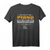 Geschenkidee für Pianisten & Musiker – Klavier T-Shirt für Musikliebhaber, Kinder und Erwachsene zu Weihnachten, Geburtstag & Konzert