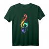 Bunter Violinschlüssel Notenschlüssel für Musikliebhaber - Farbenfrohes T-Shirt für Musiker, Konzerte & Partys