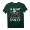 Lustiges Klarinette T-Shirt für Mädchen - Perfektes Geschenk für Klarinettisten, Musiker & Orchestermitglieder zu Weihnachten & Geburtstag