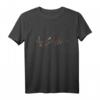 Herzschlag Posaune T-Shirt – Perfektes Geschenk für Blasmusiker, Jazz Musiker & Musikliebhaber zu Weihnachten & Geburtstag