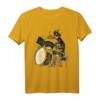Musik Hund Schlagzeug Dackel T-Shirt – Geschenk für Schlagzeuger, Drummer & Musikliebhaber zu Geburtstag & Weihnachten