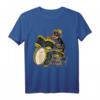 Musik Hund Schlagzeug Dackel T-Shirt – Geschenk für Schlagzeuger, Drummer & Musikliebhaber zu Geburtstag & Weihnachten