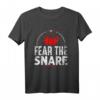 Fürchte die Snare Drum T-Shirt – Schlagzeuger & Musiker Motivshirt als Geschenk für Geburtstage & Weihnachten