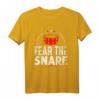 Fürchte die Snare Drum T-Shirt – Schlagzeuger & Musiker Motivshirt als Geschenk für Geburtstage & Weihnachten