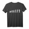 Evolution Ziehharmonika Akkordeon Musikinstrument Geschenk T-Shirt – Lustiges Band & Volksmusik Geschenk für Musiker, Rentner & Musikliebhaber