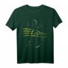 Notenschlüssel T-Shirt – Musikinstrument Design für Musiker, Musikliebhaber & als Geschenk zu Weihnachten, Halloween & Geburtstag