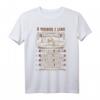 Fünf Dinge, die ich wie Posaune Musik Instrument mag - Lustiges Musik Statement T-Shirt für Musiker und Musikliebhaber