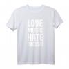 Love Music Hate Racism T-Shirt – Politisches Statement gegen Rassismus & Rechtsruck, Perfekt für Demos, Festivals & Proteste