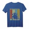 Lustiges Musik Drum Spruch T-Shirt - 'Ich bin dann mal im Keller' für Hobby Musiker & Schlagzeuger, perfektes Geschenk