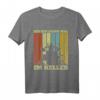 Lustiges Musik Drum Spruch T-Shirt - 'Ich bin dann mal im Keller' für Hobby Musiker & Schlagzeuger, perfektes Geschenk
