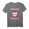 Rockstar Prinzessin Punk Girl T-Shirt mit Totenkopf & Gitarre – Freches Mädchen T-Shirt für Teenager, Kinder & Kids, Perfekt für den Rock-Style