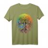 Yggdrasil Viking Krieger nordische Mythologie T-Shirt – Exklusives Geschenk für Viking- und Mythologie-Fans zu Geburtstagen & Weihnachten