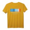 Global Warming Blue Red Stripe - Climate Change is Real. Stop T-Shirt für Proteste, Umweltschutz & Nachhaltigkeit
