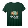 Damen Eh Nah My Pancreas Faultier T-Shirt mit V-Ausschnitt – Humorvolles Diabetes Bewusstseins Shirt für Kinder und Familien