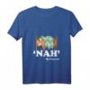 Damen Eh Nah My Pancreas Faultier T-Shirt mit V-Ausschnitt – Humorvolles Diabetes Bewusstseins Shirt für Kinder und Familien