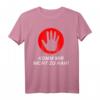 Lustiges Abstand T-Shirt mit Stop-Hand Motiv – Das perfekte Geschenk zum Geburtstag, Weihnachten oder für Freunde und Familie
