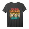 Ich bin emotional sehr nah an der Keksdose gebaut - Lustiges Keks Spruch T-Shirt für Naschkatzen & Bürohumor