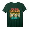Ich bin emotional sehr nah an der Keksdose gebaut - Lustiges Keks Spruch T-Shirt für Naschkatzen & Bürohumor