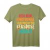 Ich bin emotional sehr nah an der Keksdose gebaut - Lustiges Keks Spruch T-Shirt für Naschkatzen & Bürohumor