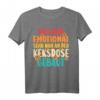 Ich bin emotional sehr nah an der Keksdose gebaut - Lustiges Keks Spruch T-Shirt für Naschkatzen & Bürohumor