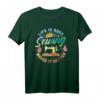 Lustiges Näherinnen T-Shirt mit Nähmaschine - Geschenk für Näher, Näherinnen und Nähbegeisterte