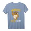 Verrückte Eulen Lady Damen T-Shirt – Niedliches Eulen-Design, Perfektes Geschenk für Eulen-Fans zu Geburtstag & Weihnachten